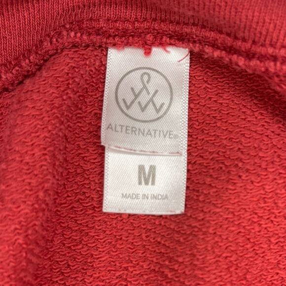 Alternative Apparel Cropped Sweatshirt - Picture 4 of 5